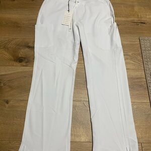 Elegant White Women's Cargo Pants